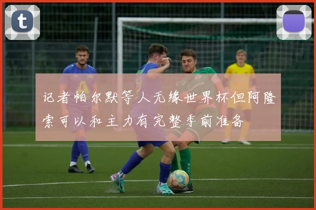 记者帕尔默等人无缘世界杯但阿隆索可以和主力有完整季前准备